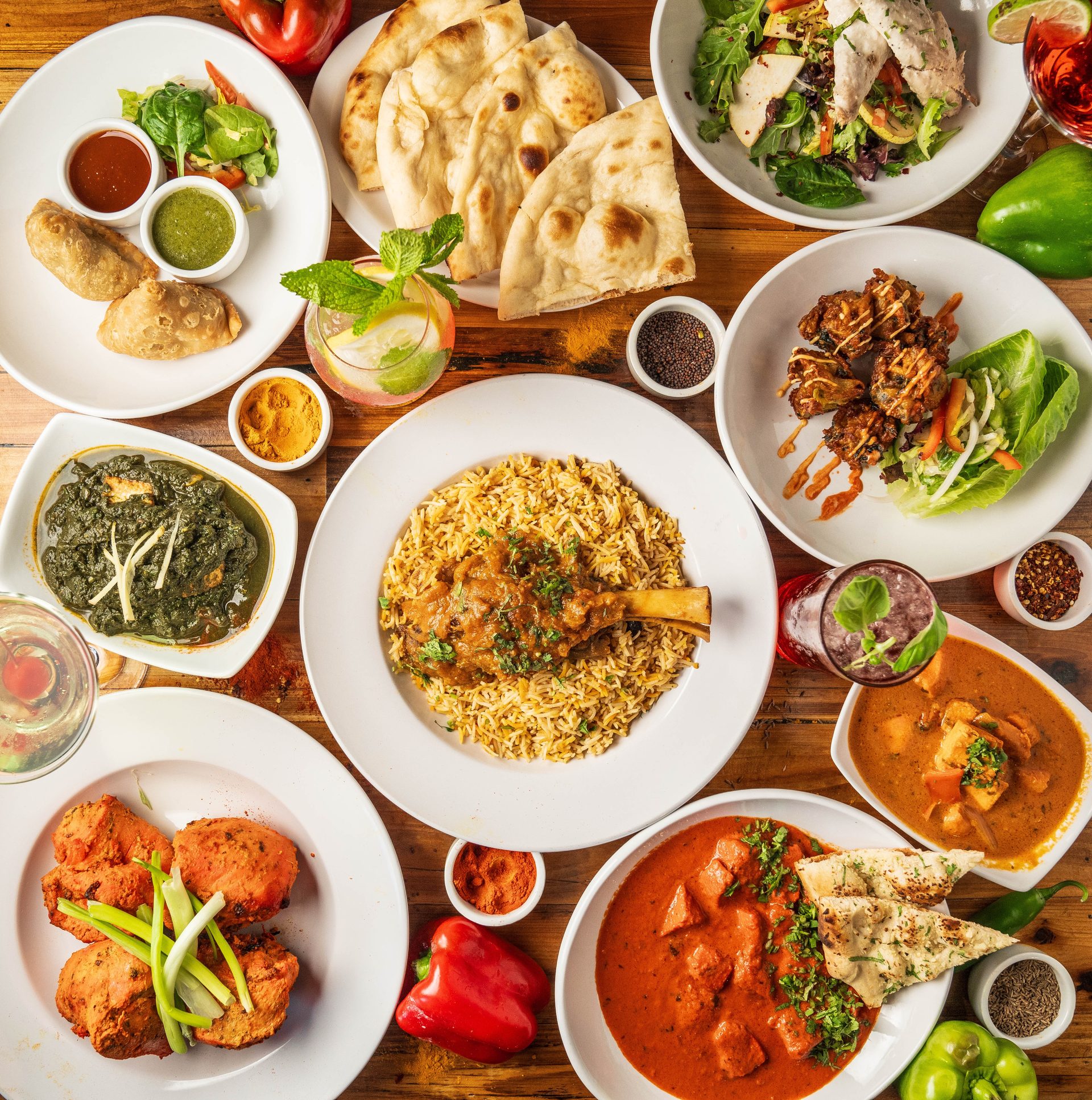 Sizzling Platters and Signature Curries